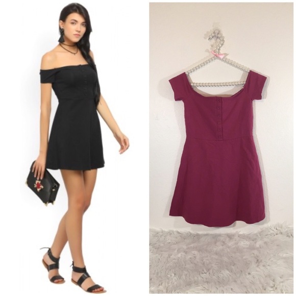 Forever 21 A-Line Magenta Dress size Medium NWT - Picture 1 of 14